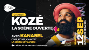 (K)ozé : Le Bisik an vavangaz – Ouverture de saison en Nocturne ! @ Médiathèque Antoine Louis Roussin