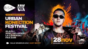 Urban Konection Festival X le Bisik à la Salle Gramoun Lélé @ Salle Gramoun Lélé